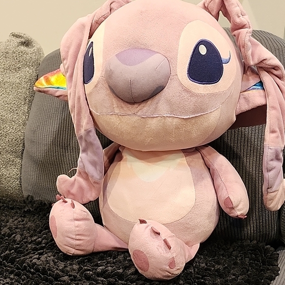 Disney Stitch Pink and Purple Plush - Picture 2 of 4